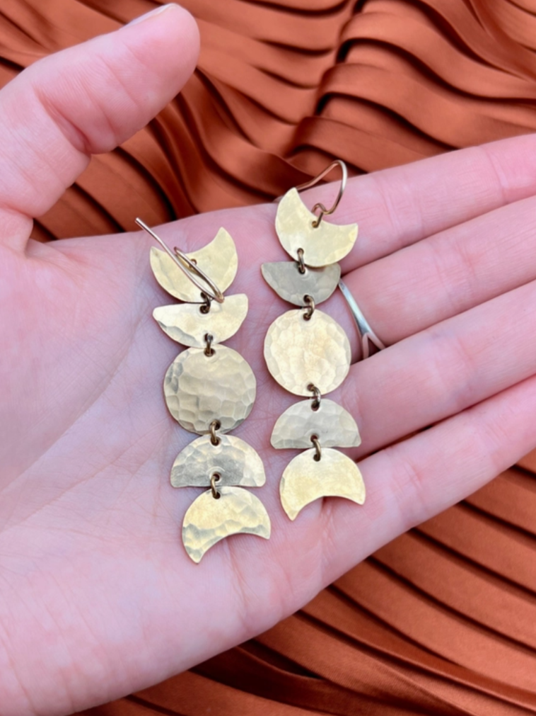 •RITUAL• gold dangle earrings