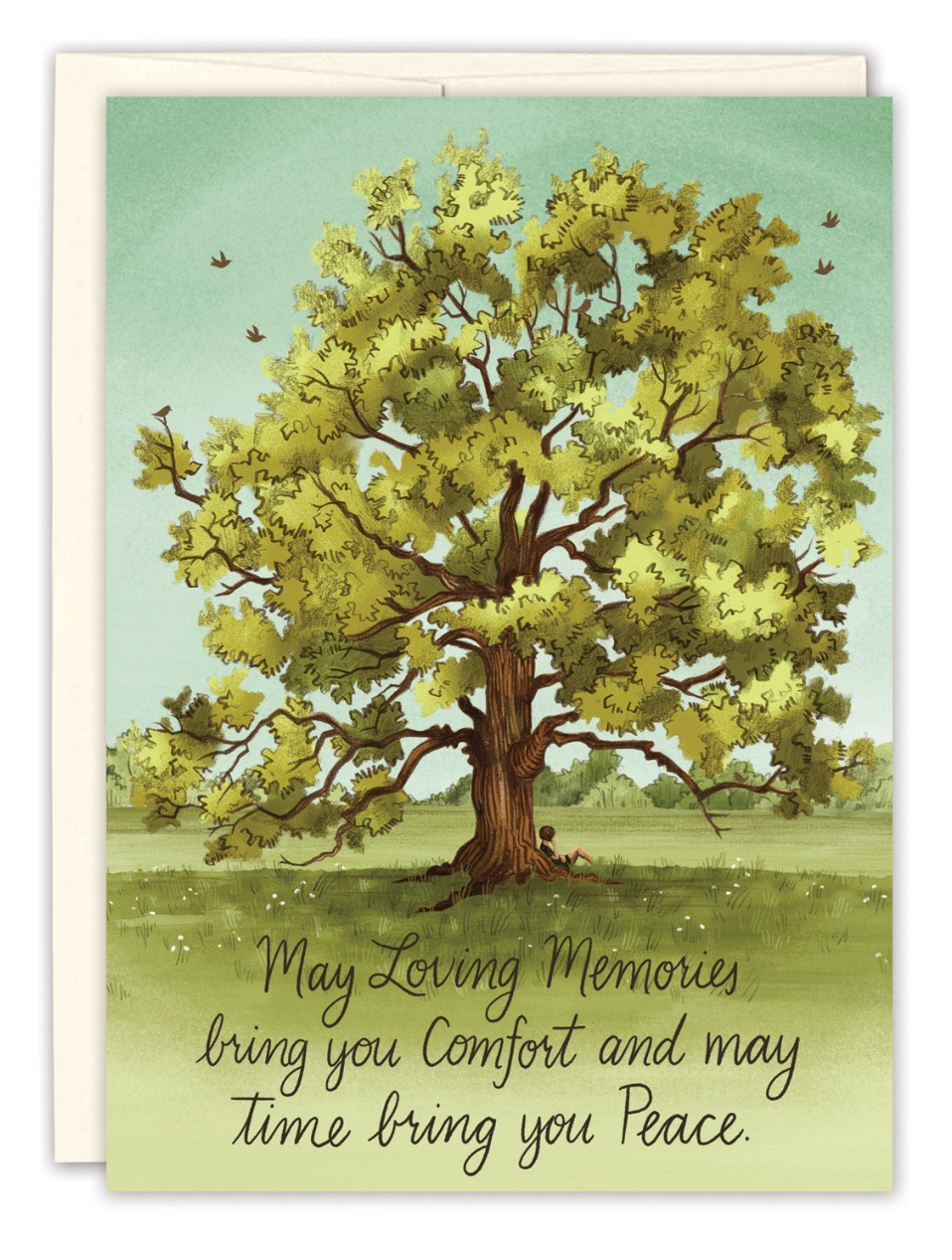 •TREE• sympathy card