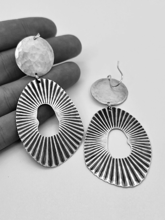•VOID• gold dangle earrings