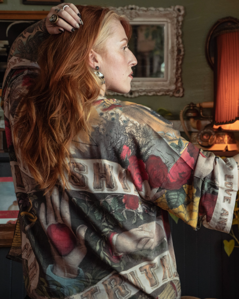 •FRIENDSHIP, LOVE, & TRUTH• duster style bamboo cardigan