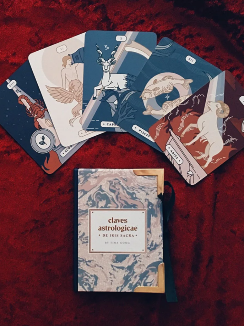 •CLAVES ASTROLOGICAE DE IRIS SACRA• astrology oracle deck