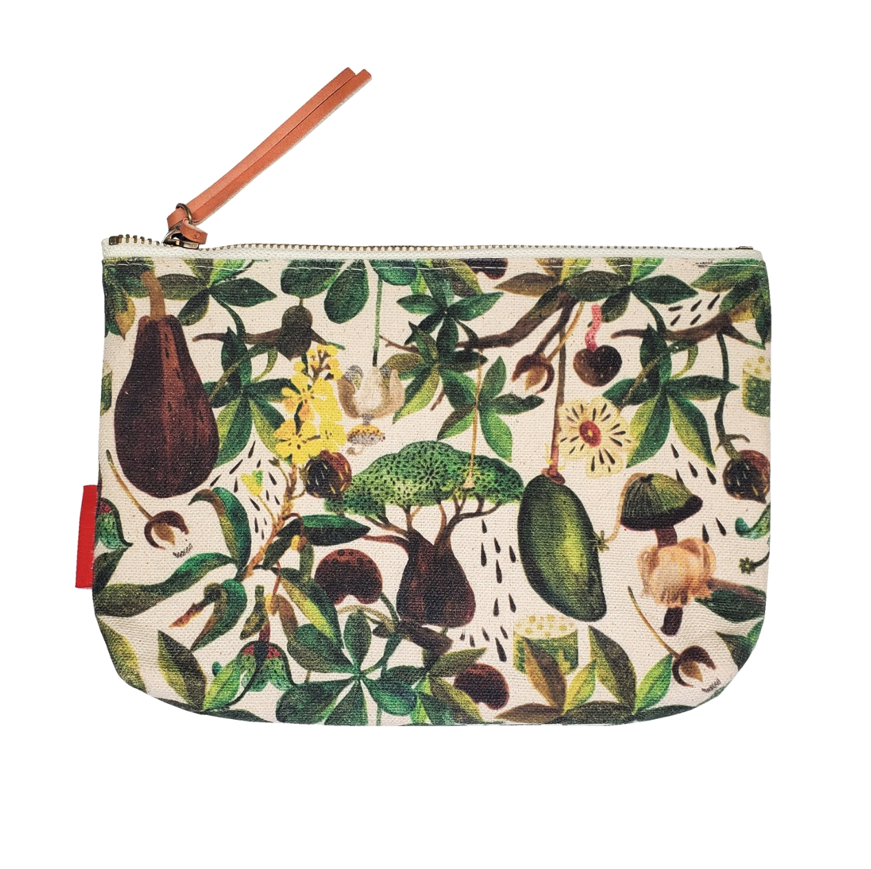 •BAOBAB• gusseted canvas pouch