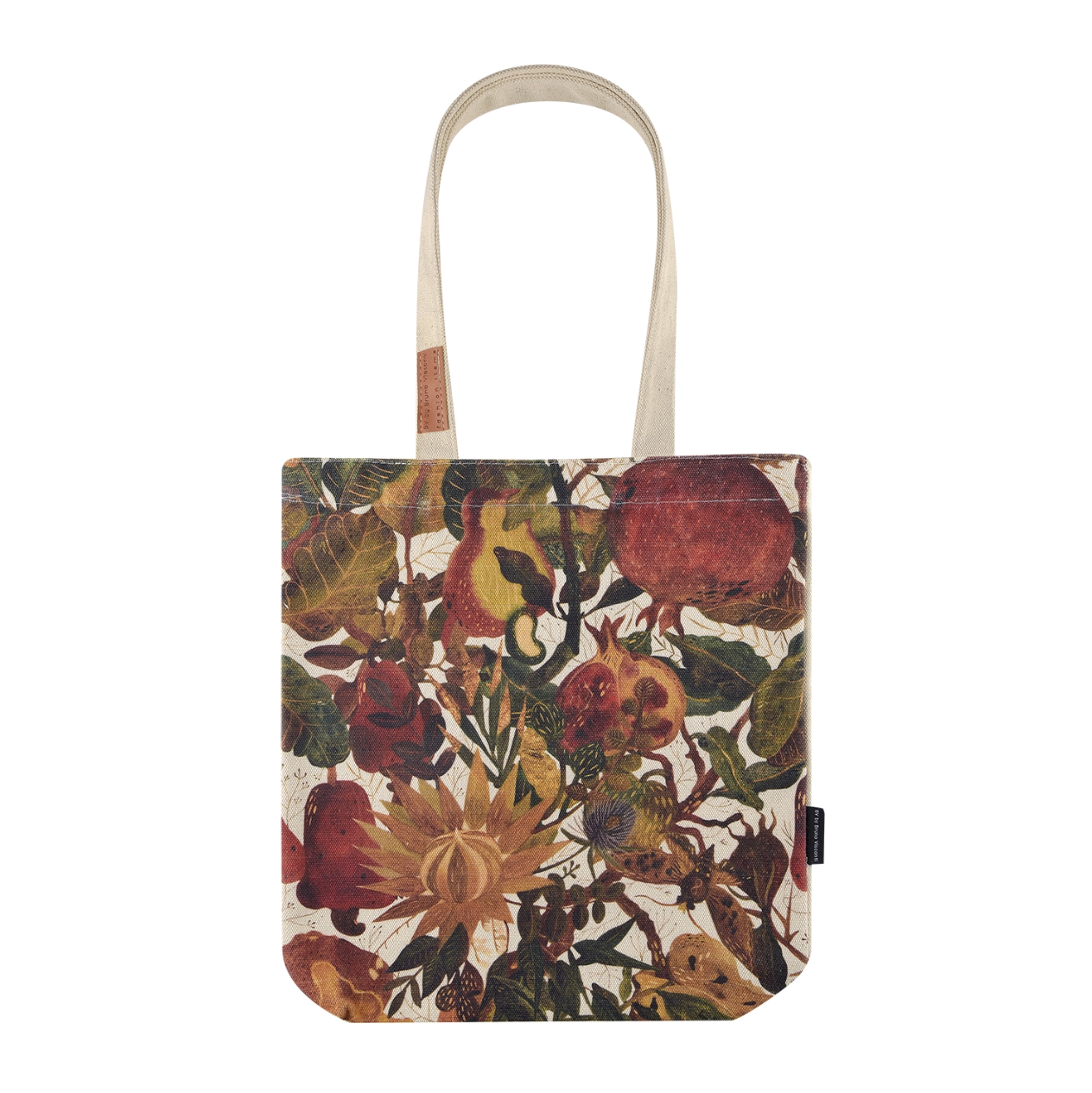 •FIG• gusseted canvas shopper