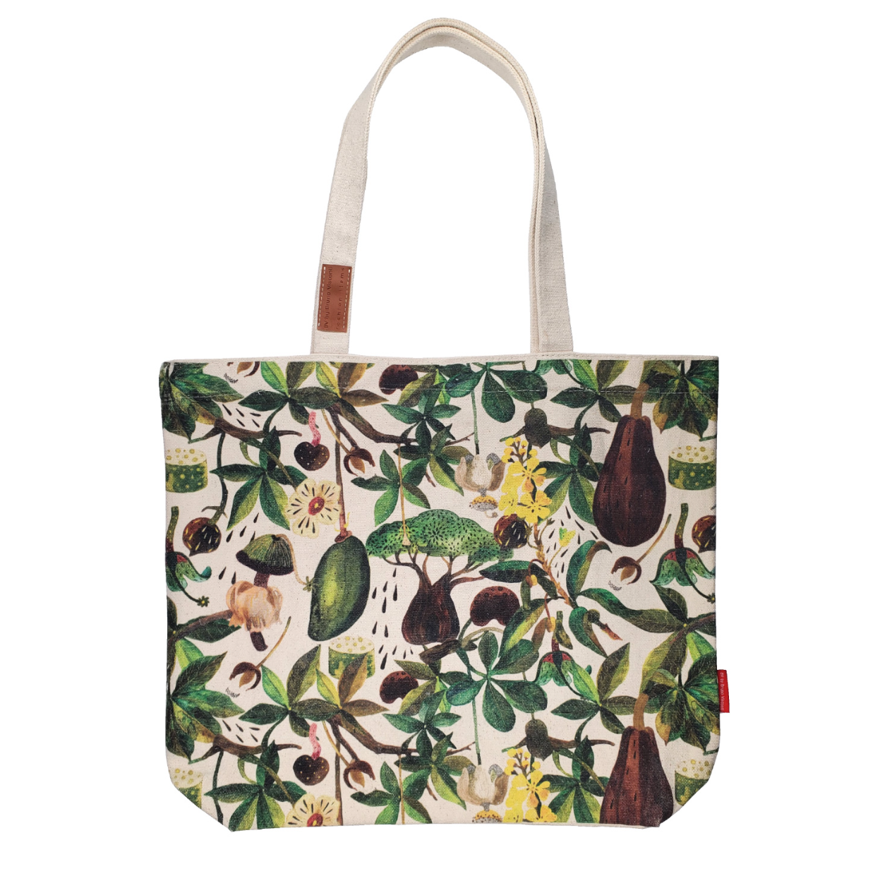 •BAOBAB• gusseted canvas tote