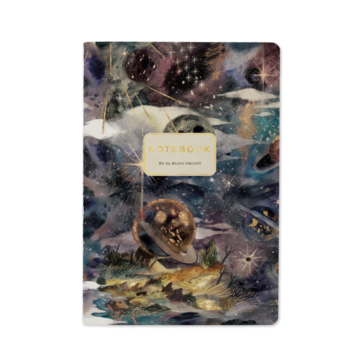 •GALAXY• lined notebook