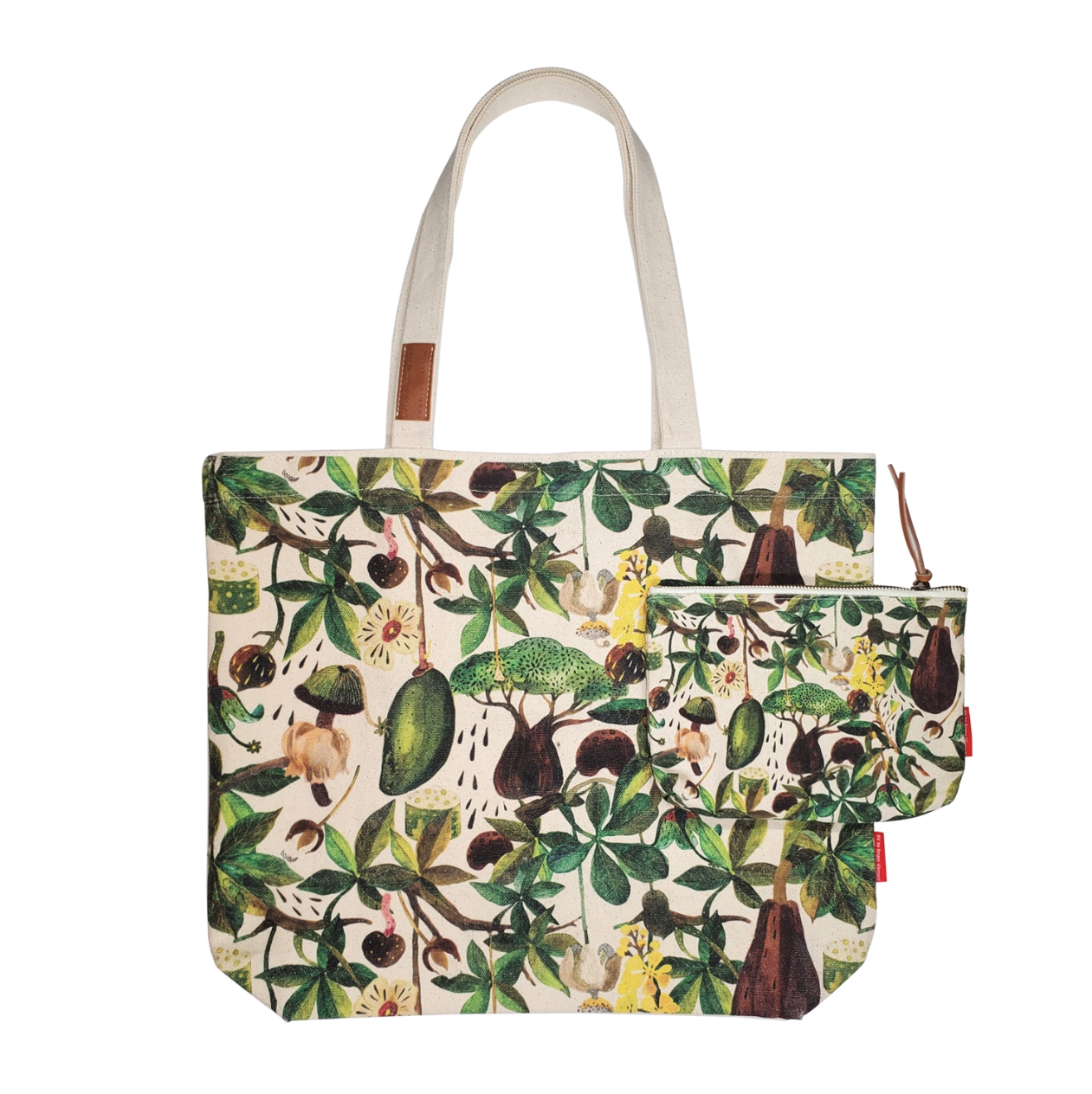 •BAOBAB• gusseted canvas tote