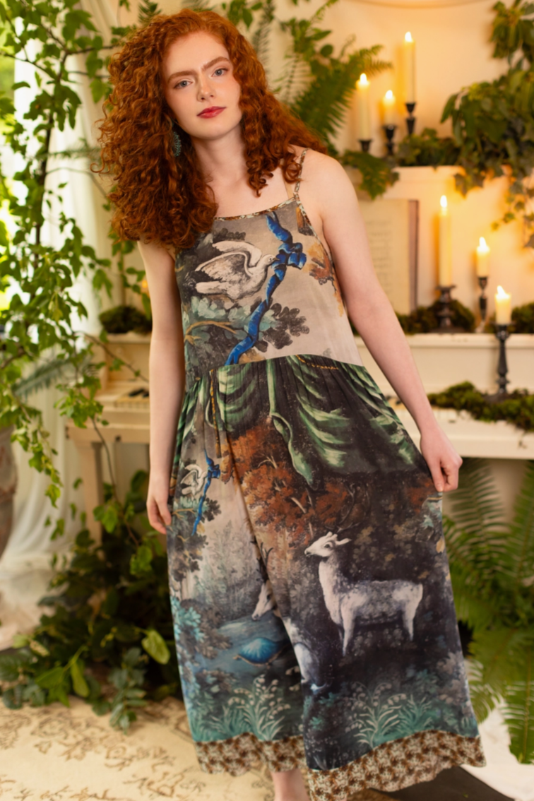 •THEATRE OF DREAMS - DEER• reversible dress