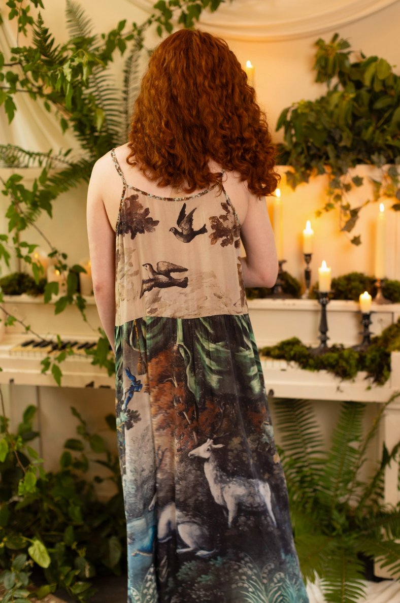 •THEATRE OF DREAMS - DEER• reversible dress