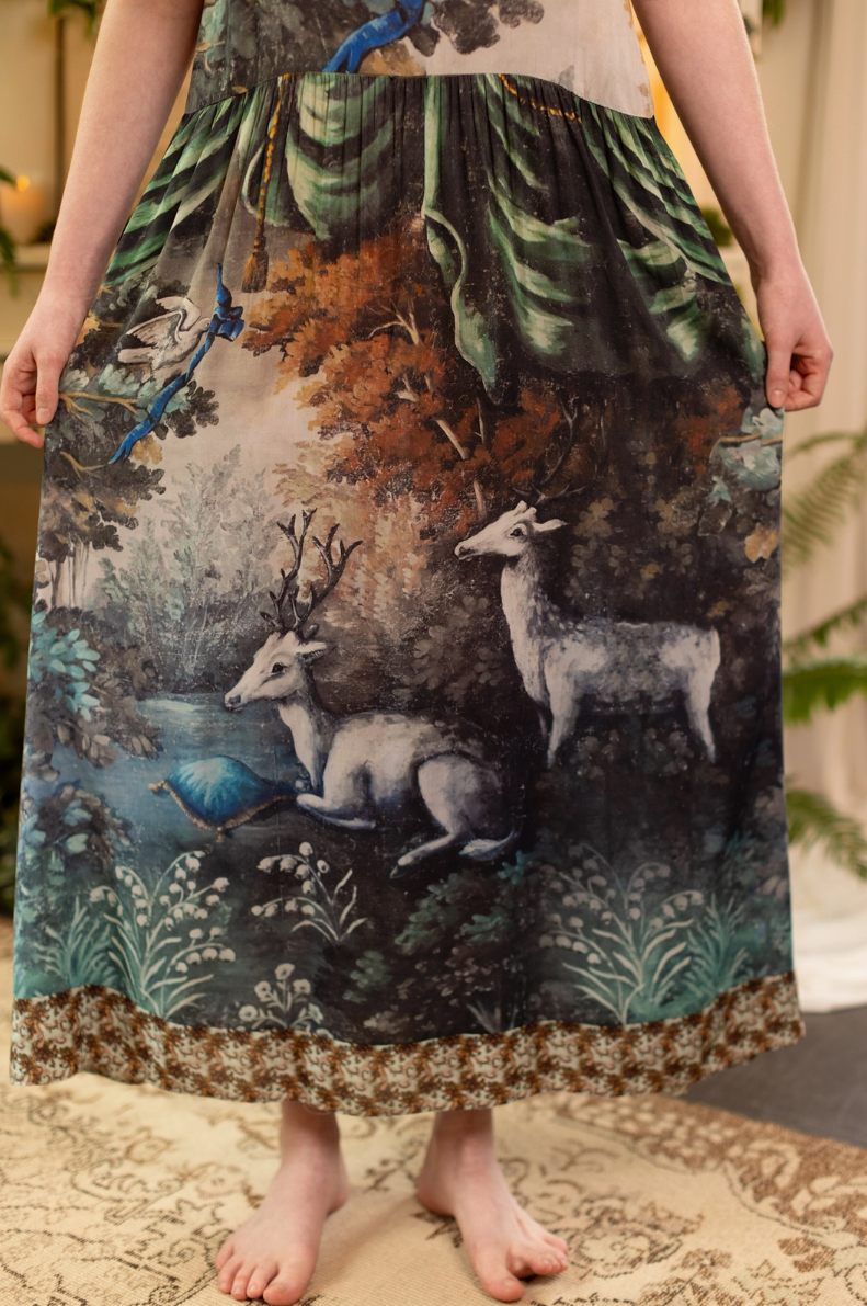 •THEATRE OF DREAMS - DEER• reversible dress