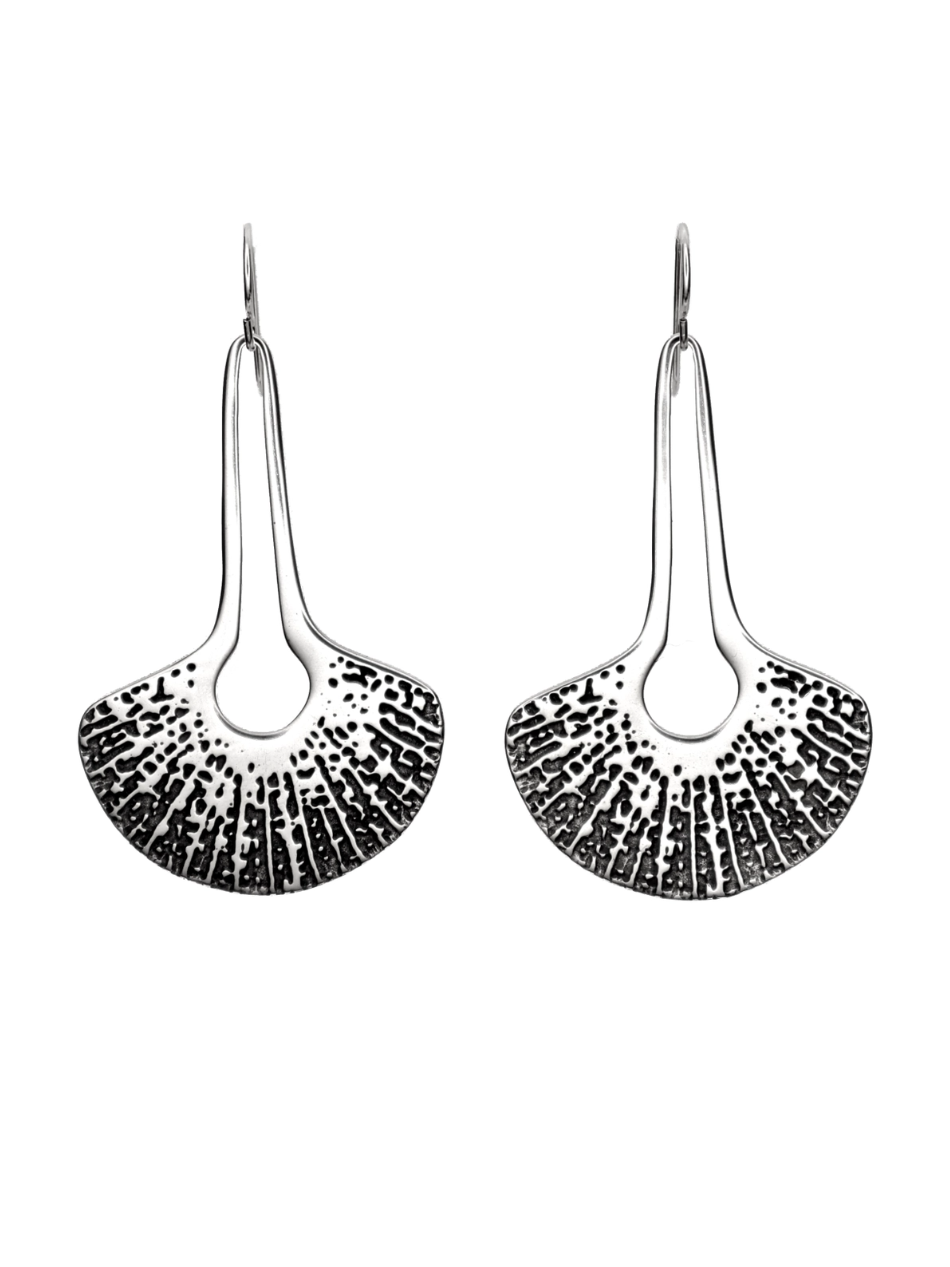•FIONA• silver dangle earrings