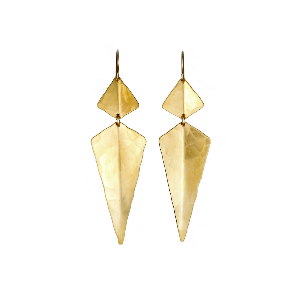 •LIV• gold dangle earrings