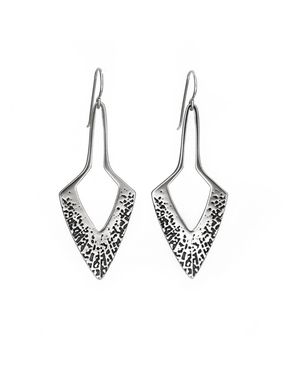 •VAL• silver dangle earrings