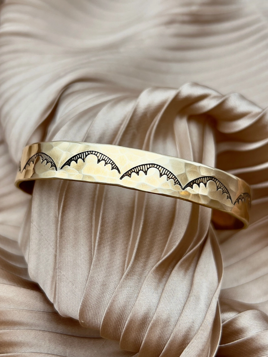 •TOGETHER• brass bracelet