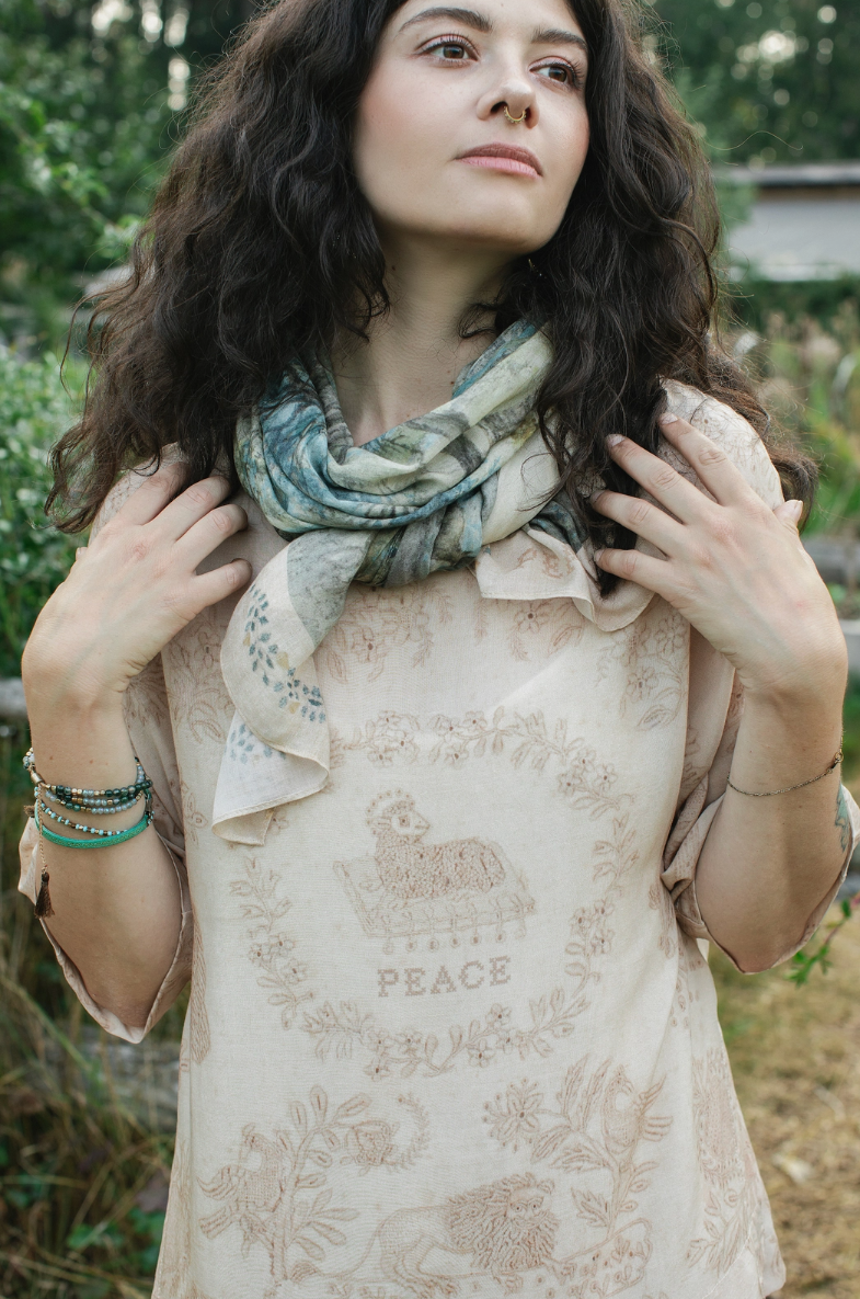 •LAND OF PLENTY• bamboo scarf