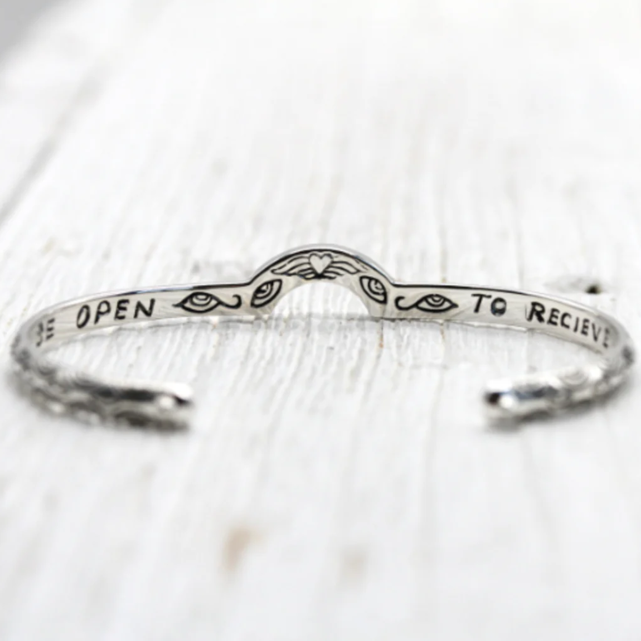 •BE OPEN• silver cuff