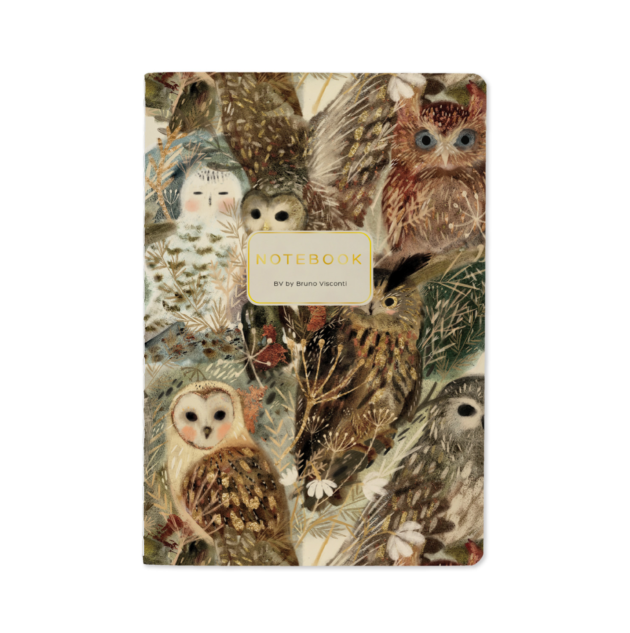 •OWLS• lined notebook