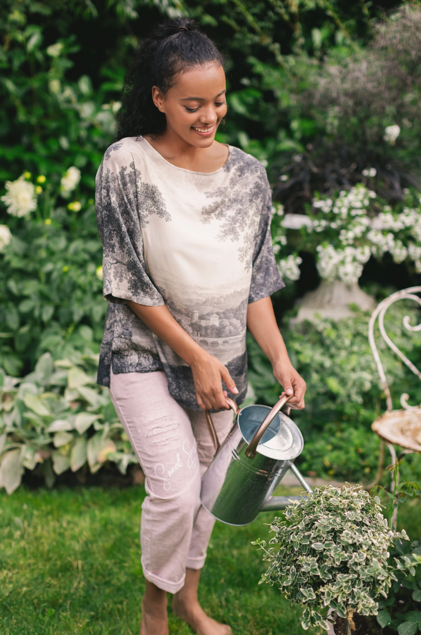 •STILL I RISE• bamboo tunic tee