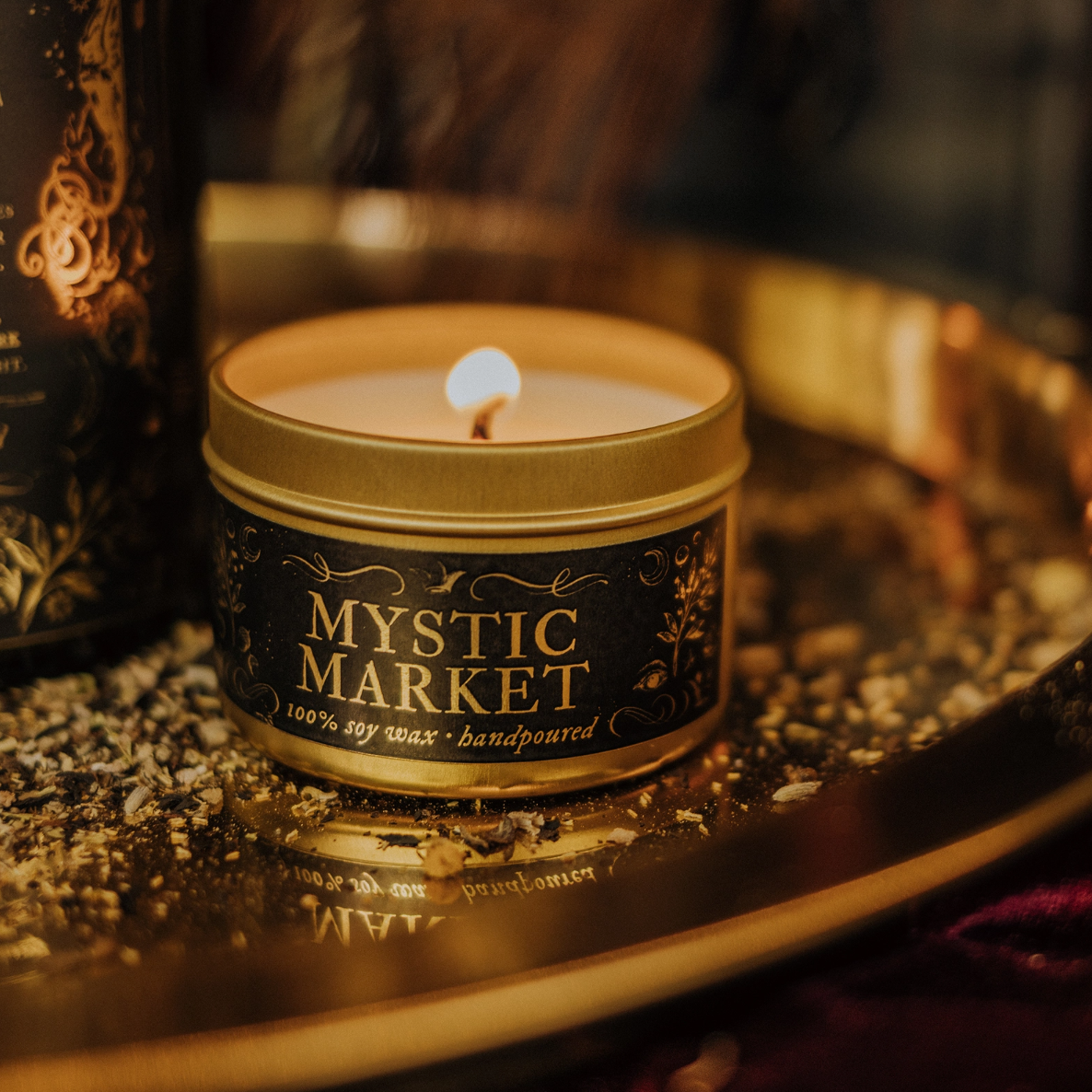 •MYSTIC MARKET• soy wax candle (various sizes)