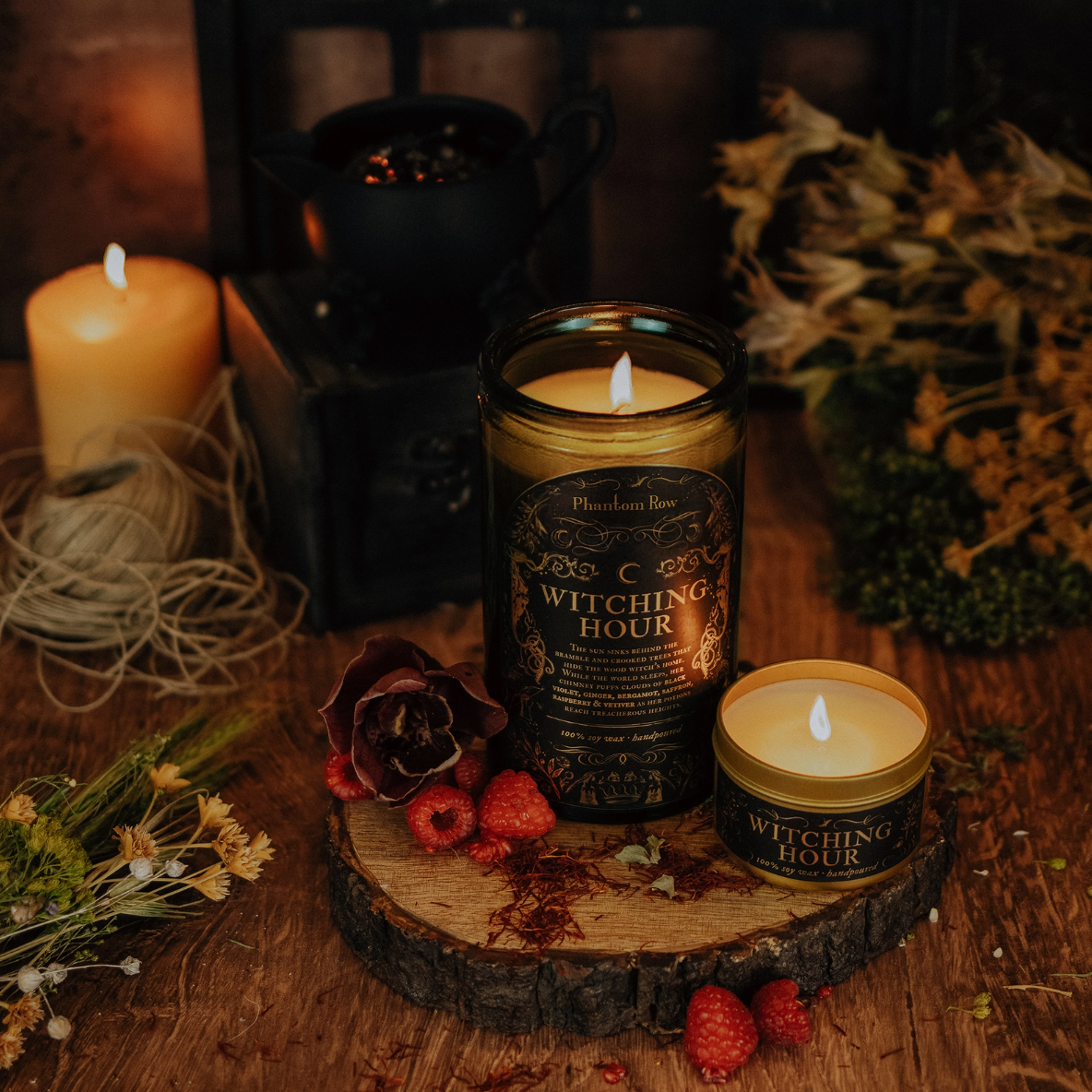 •WITCHING HOUR• soy wax candle (various sizes)