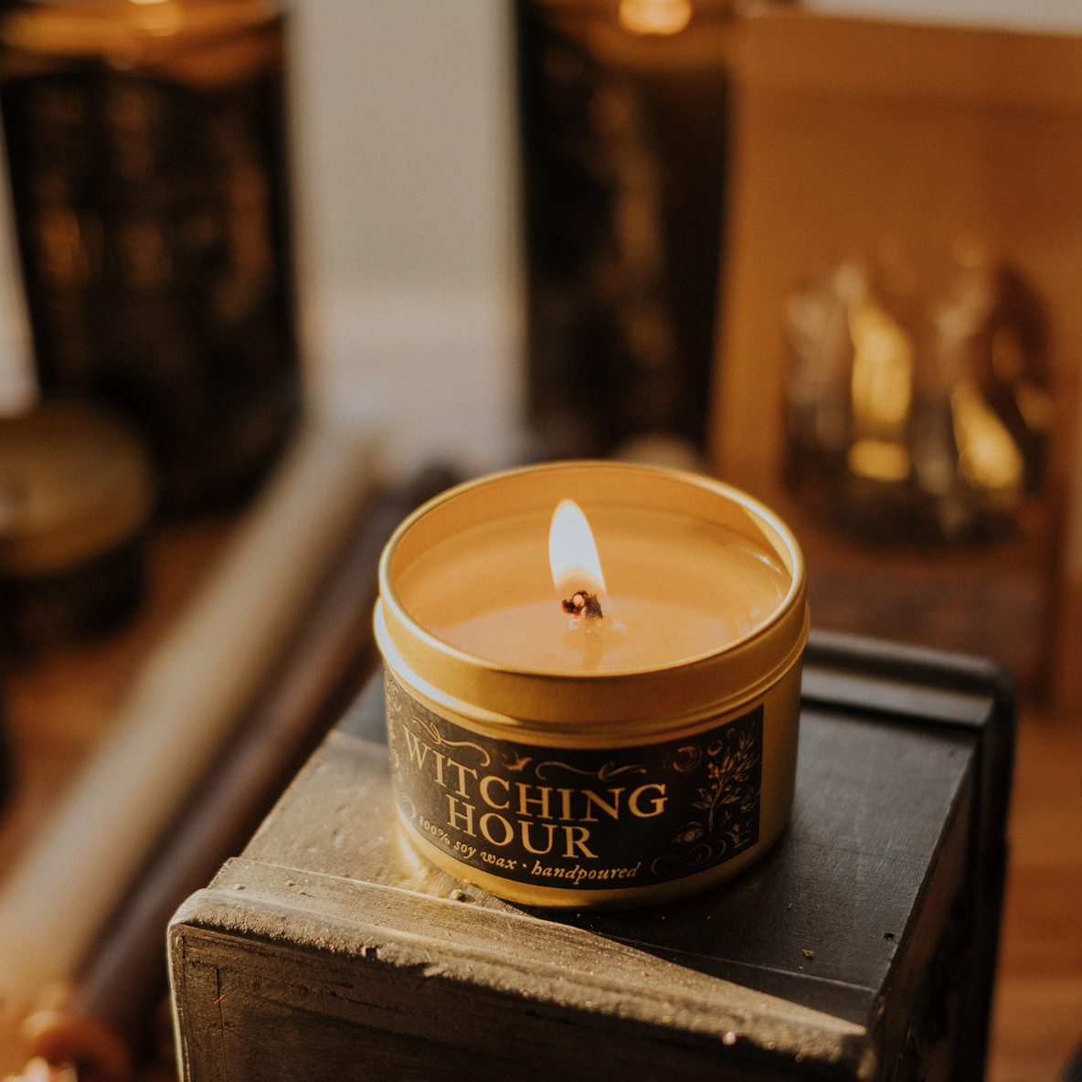 •WITCHING HOUR• soy wax candle (various sizes)