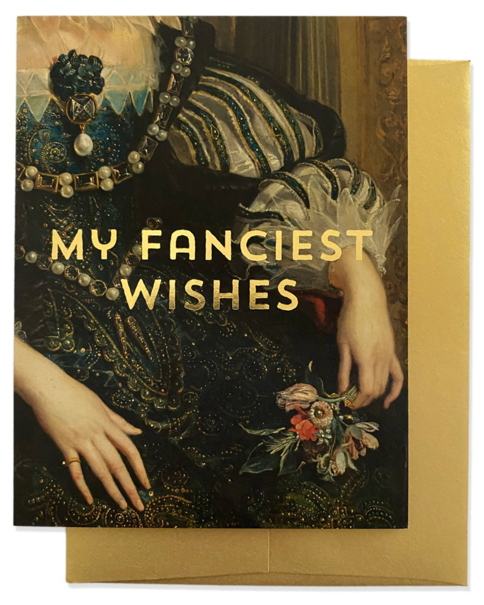 •FANCIEST WISHES• greeting card