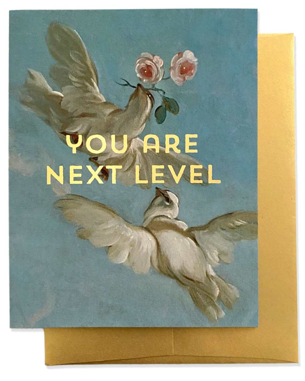 •NEXT LEVEL• greeting card