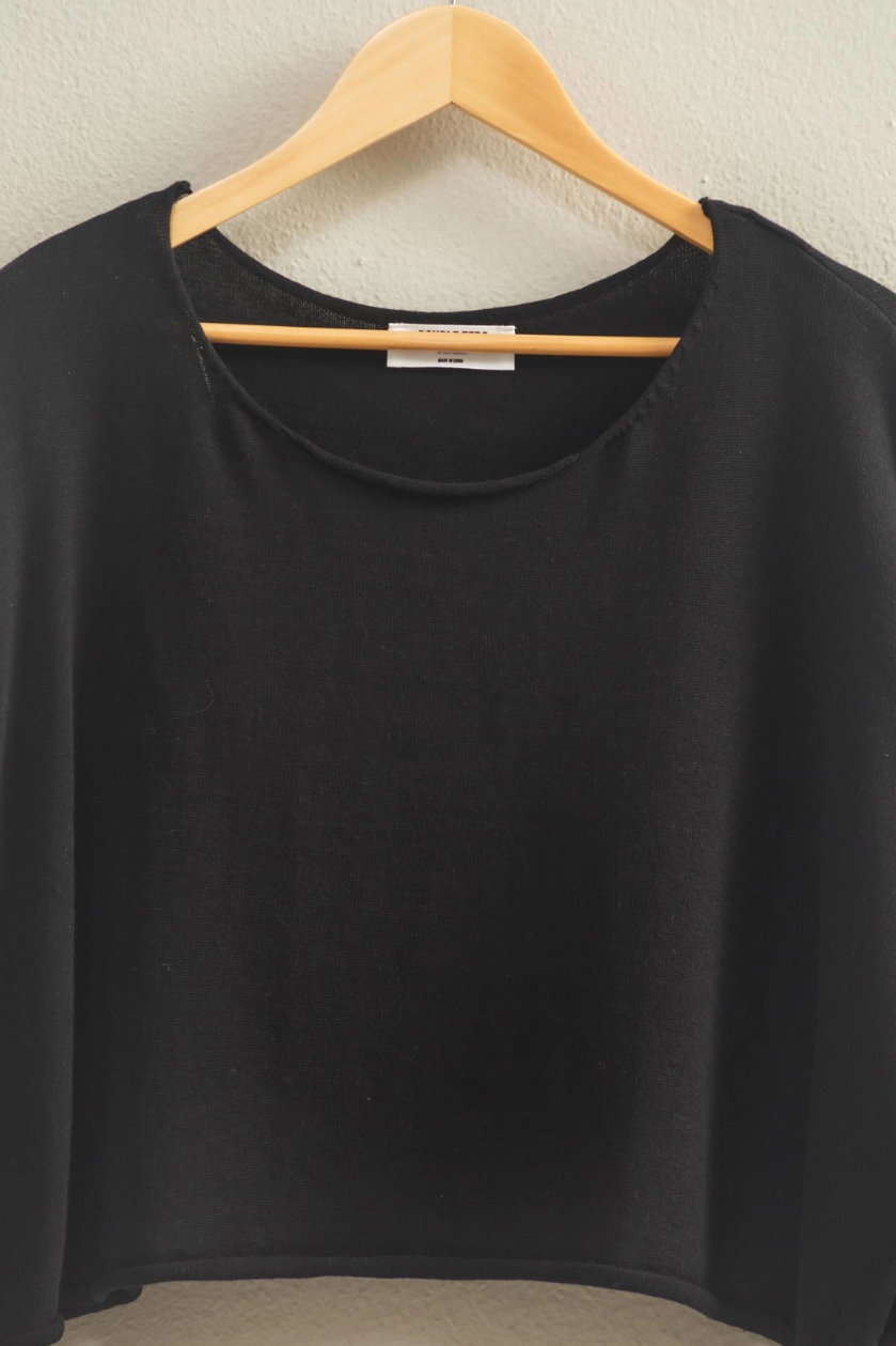 •BAILEY• wide neck lightweight sweater