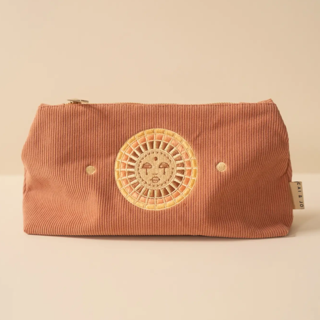 •SUNSHOWER• corduroy pouch