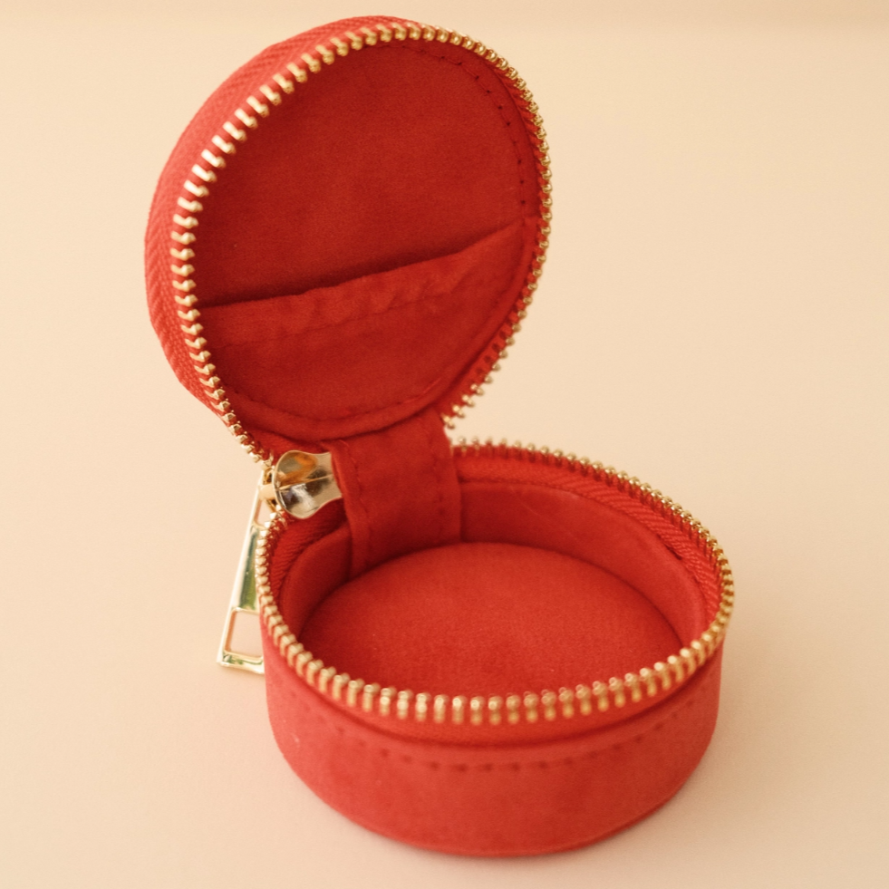 •HIBISCUS• mini travel jewelry case