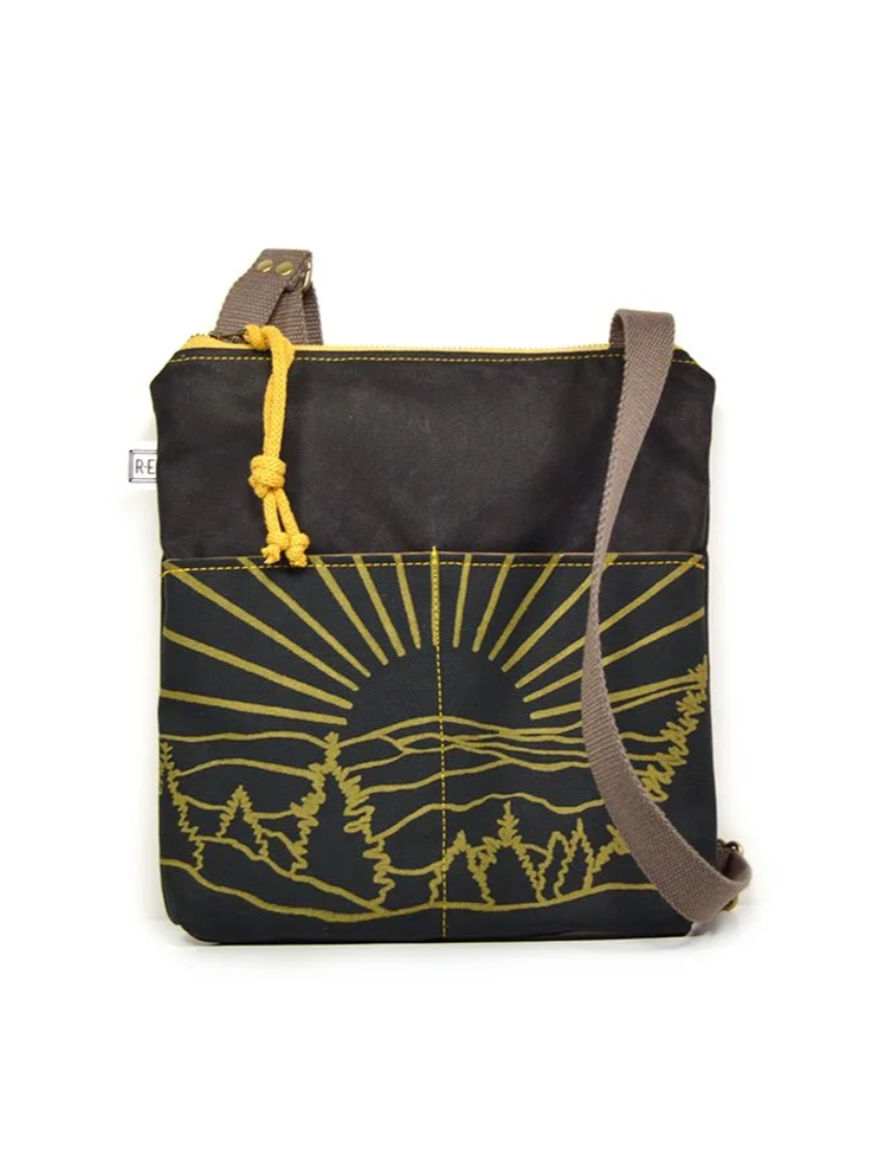 •WEEKDAYER - ROAN• waxed canvas crossbody