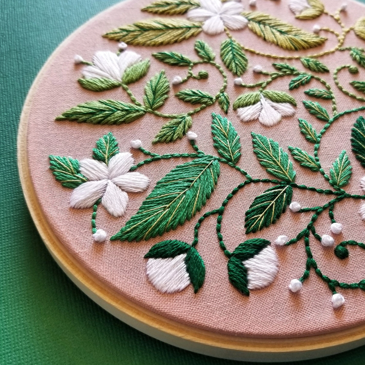 •BLISSFUL BLOOMS• beginner friendly embroidery kit
