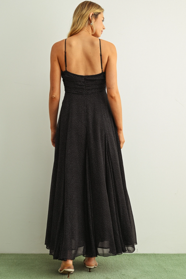•SIDNEY• chiffon maxi dress