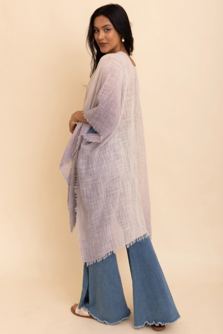 •MIRANDA• ombre cotton cardi