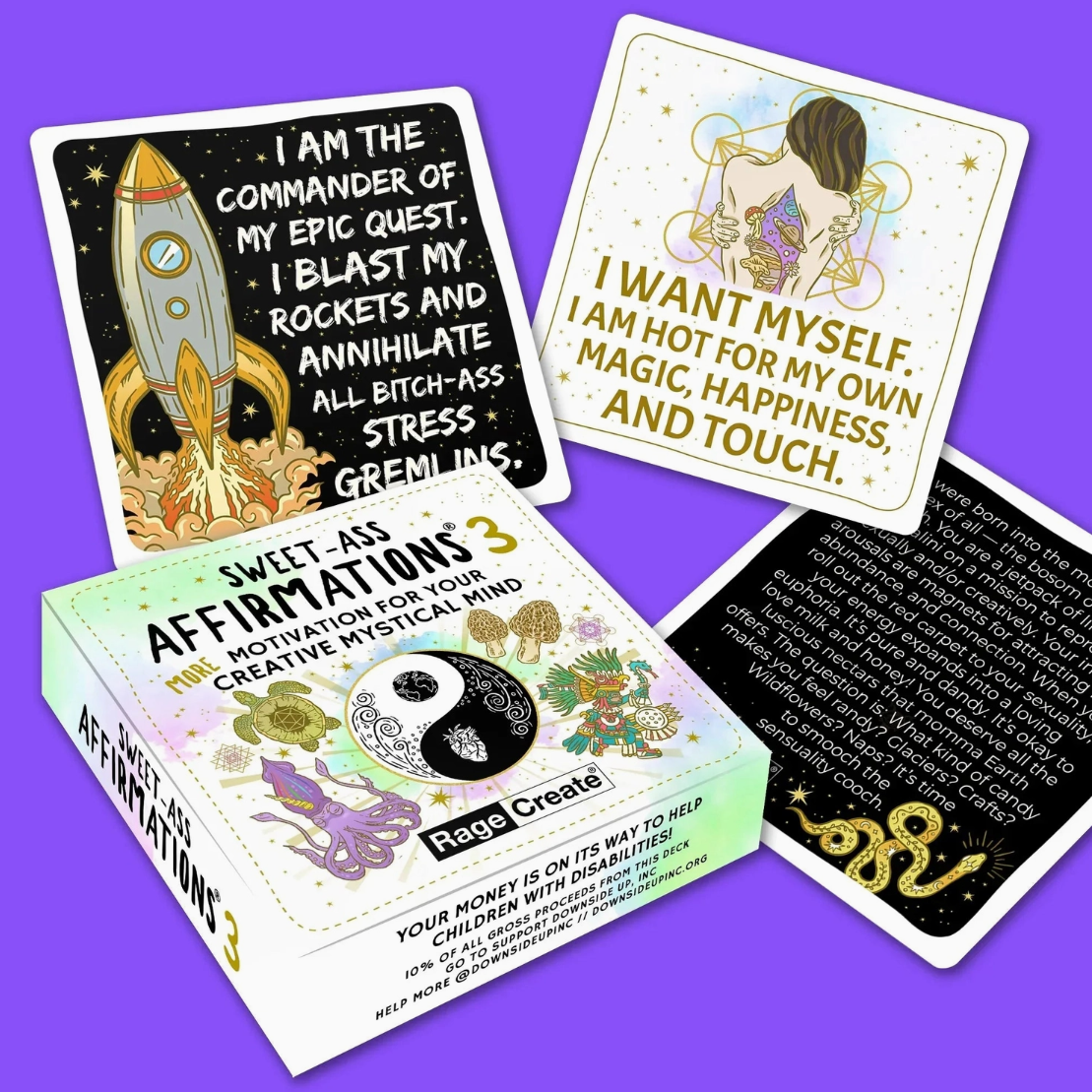 •MYSTICAL MIND• affirmation card deck