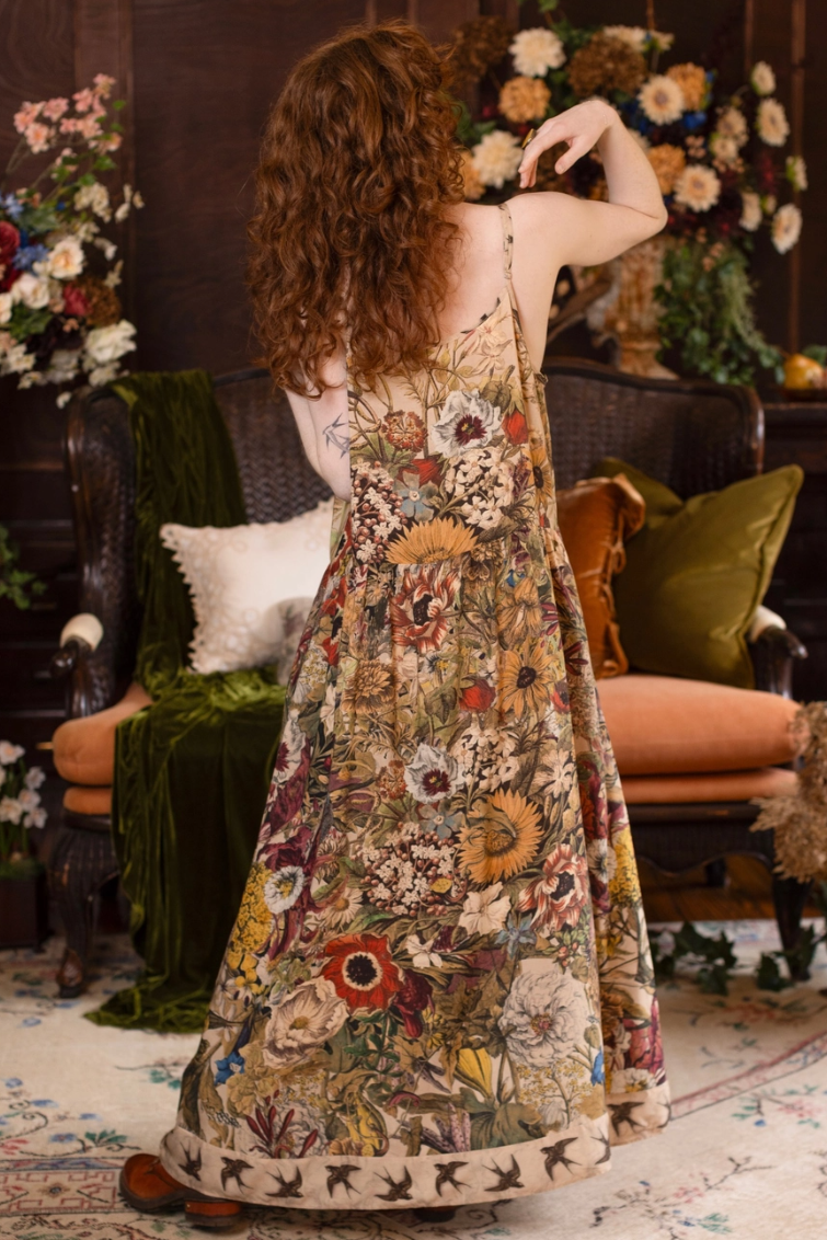 •GOLDEN HOUR• bamboo reversible dress