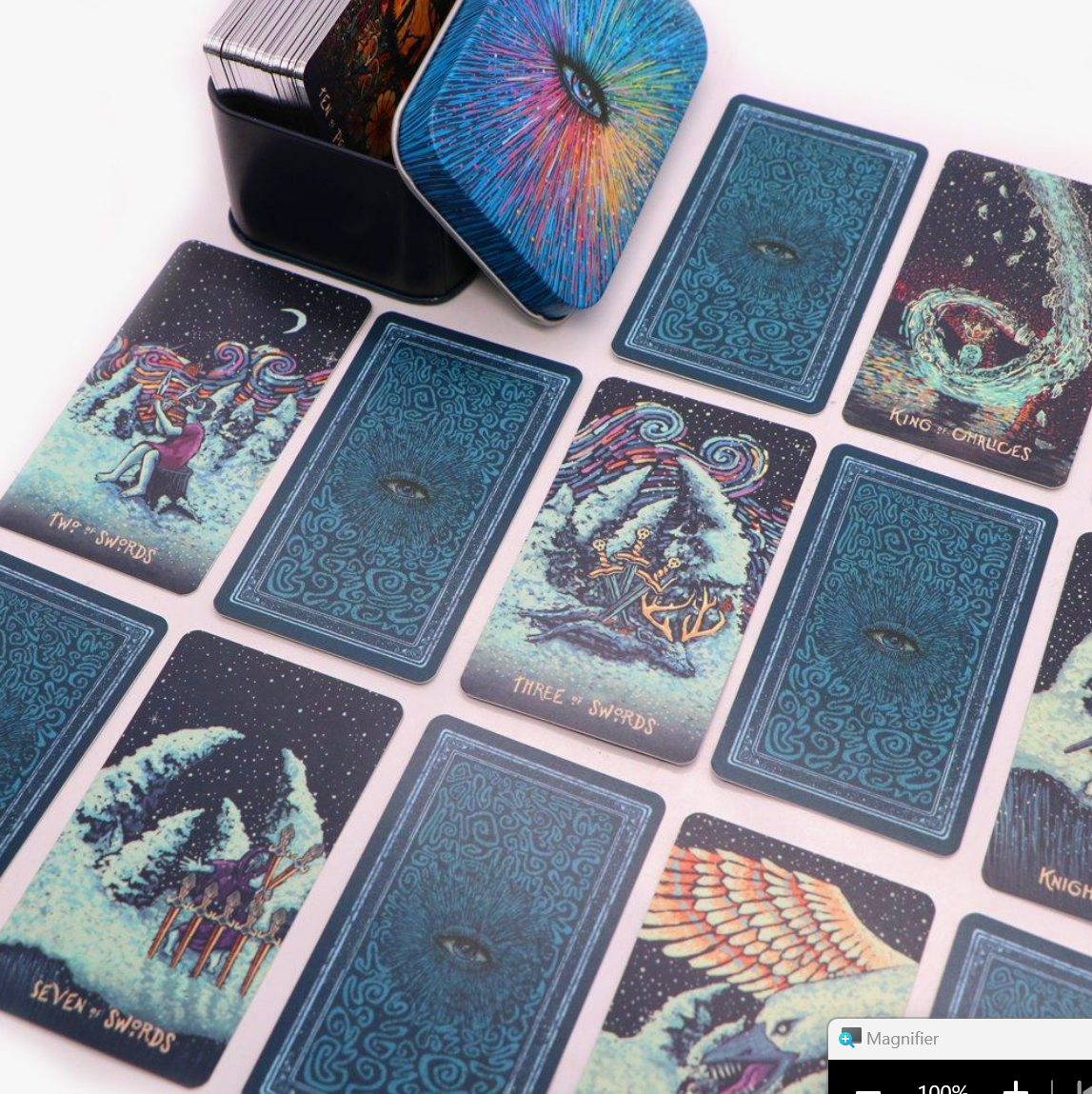 •PRISMA VISIONS• mini tarot deck