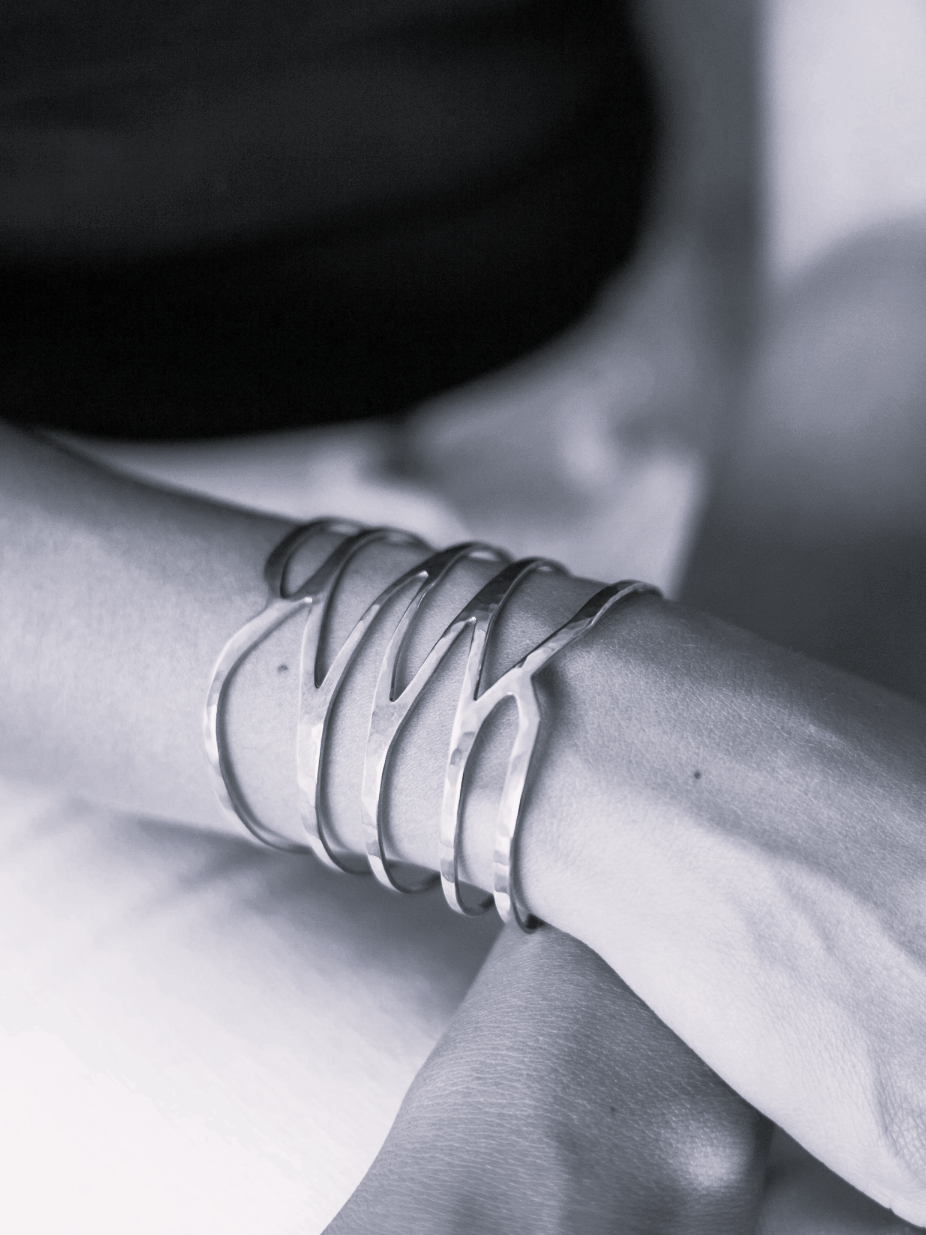 •RIVER• silver bracelet
