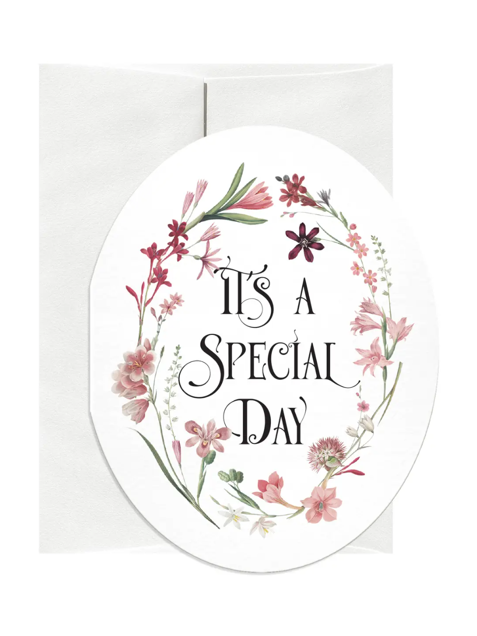 •SPECIAL DAY• greeting card