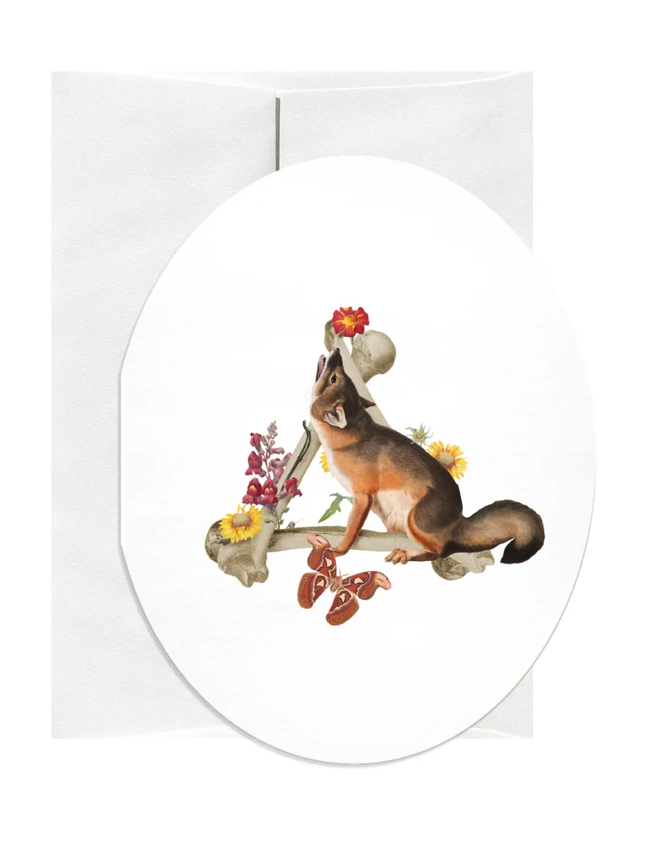 •FIRE ELEMENTAL• greeting card