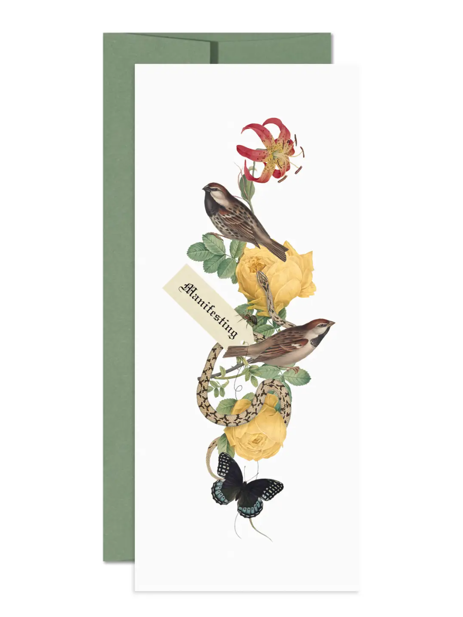 •MANIFESTING TALISMAN• greeting card