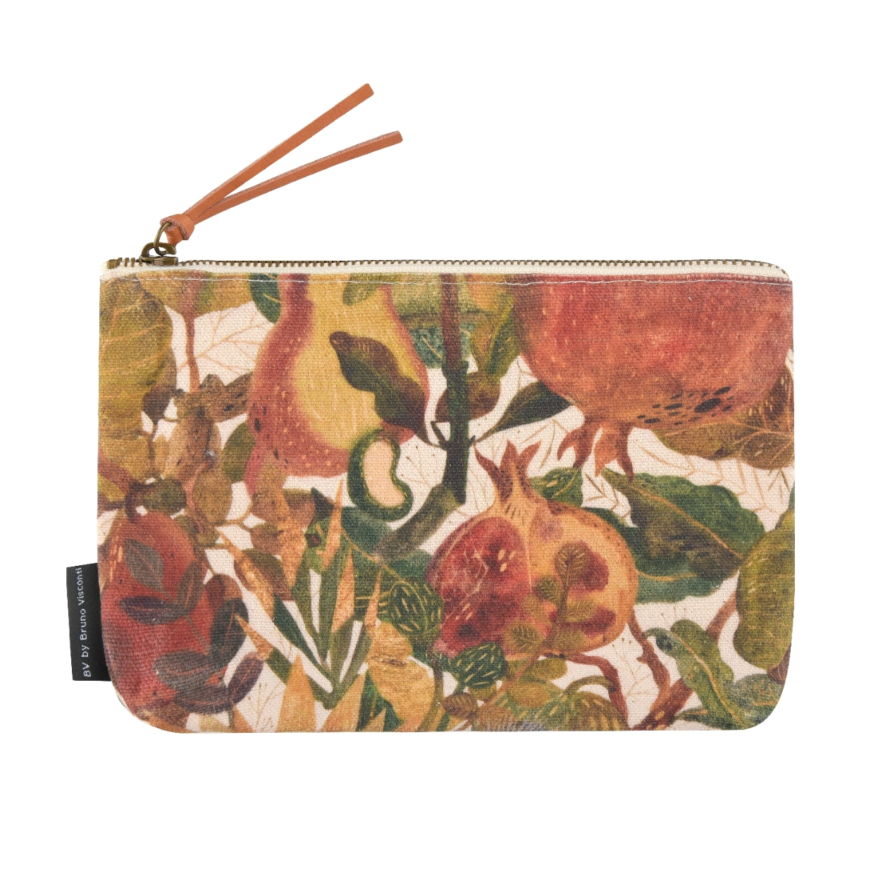 •FIG• gusseted canvas pouch