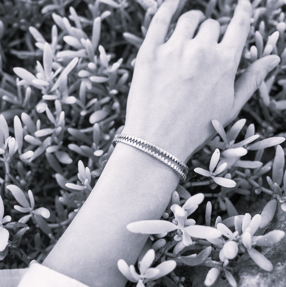 •ZIPPY• silver bracelet