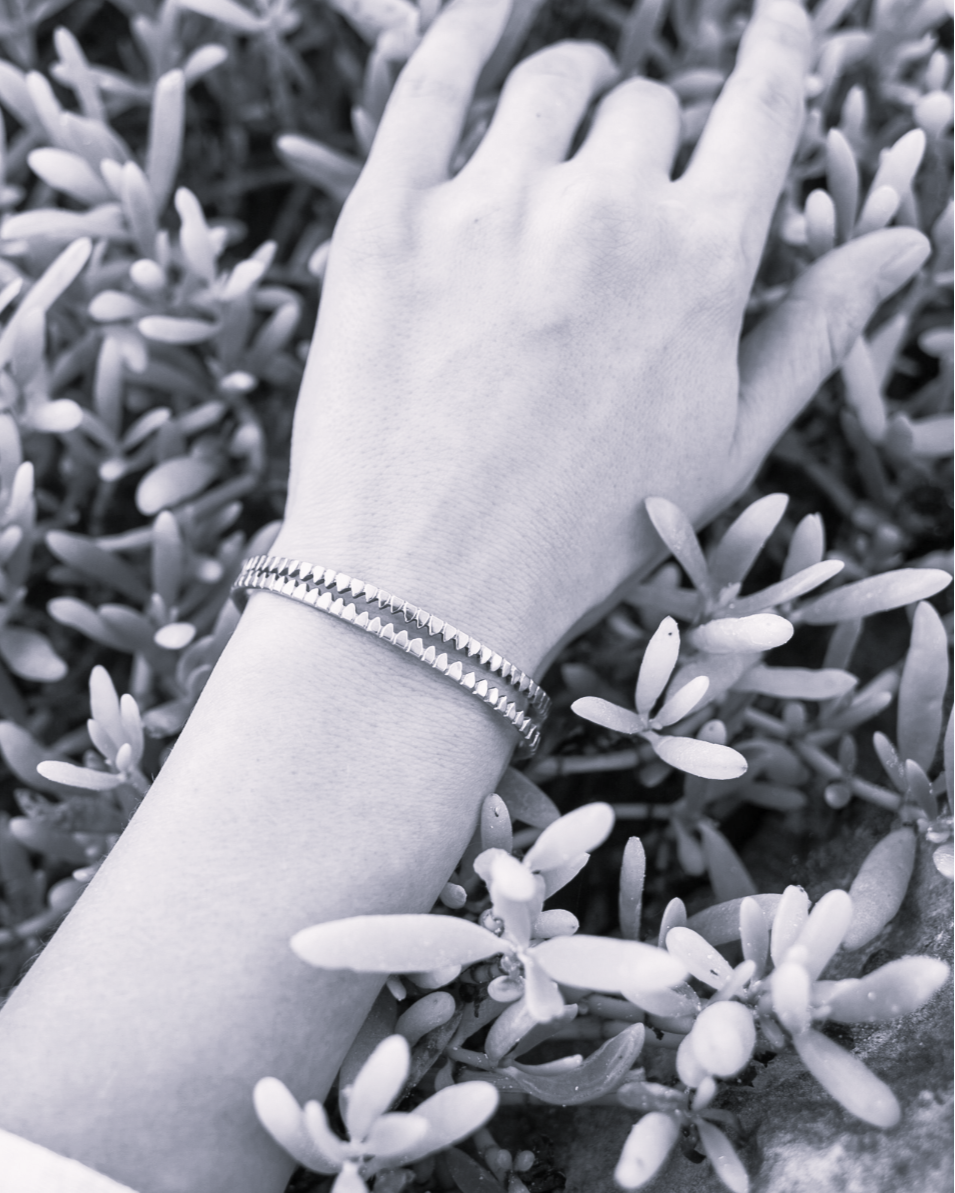 •ZIPPY• silver bracelet