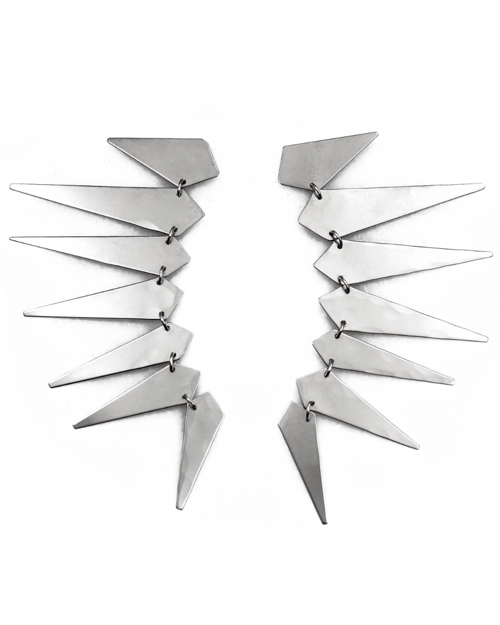 •MAXIMA PUNK• silver post earrings