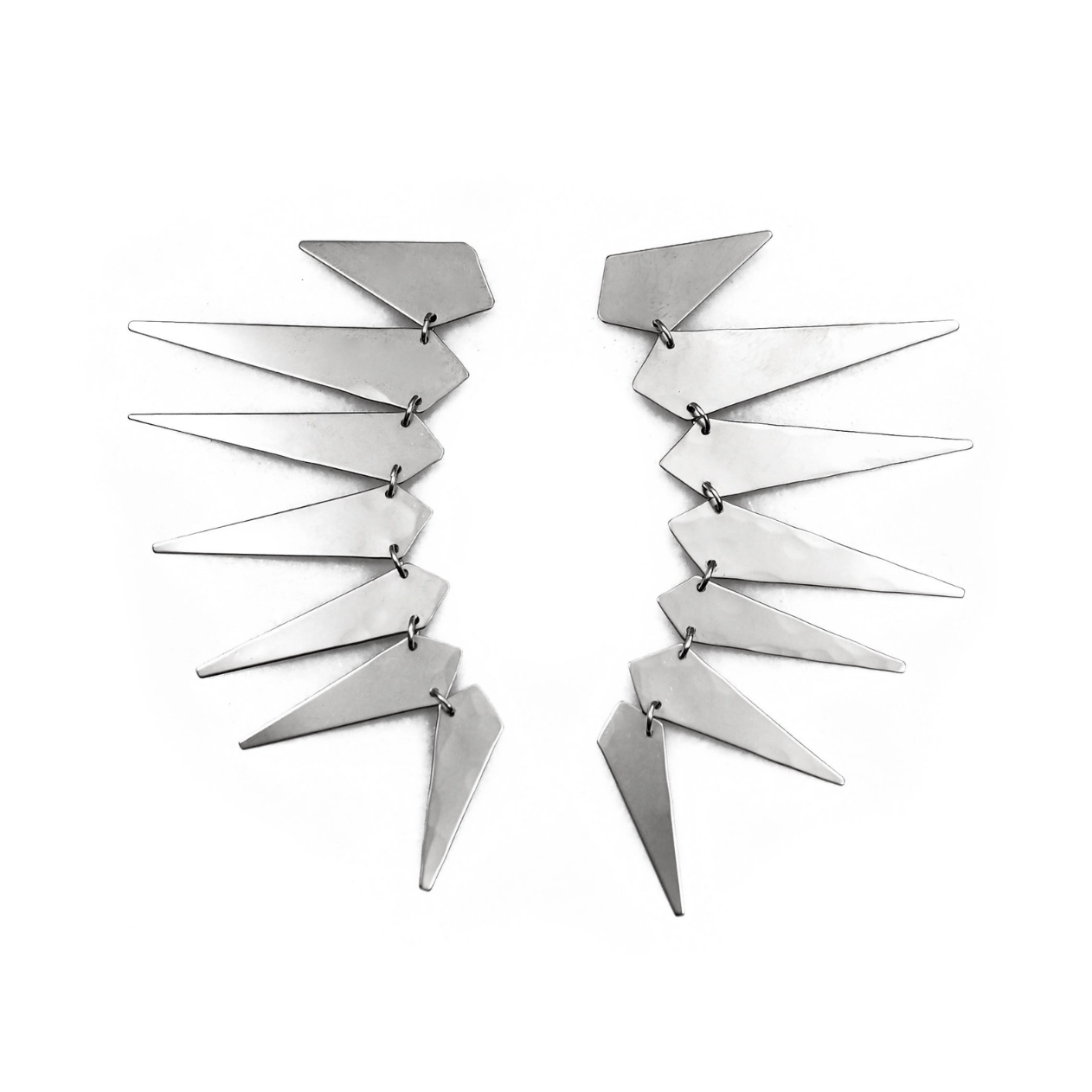 •MAXIMA PUNK• silver post earrings