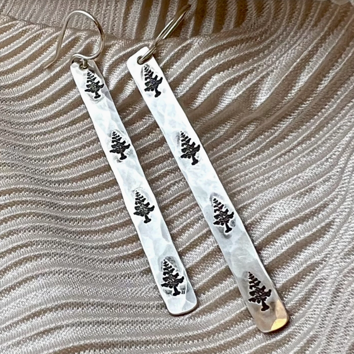 •ARBOR• silver dangle earrings