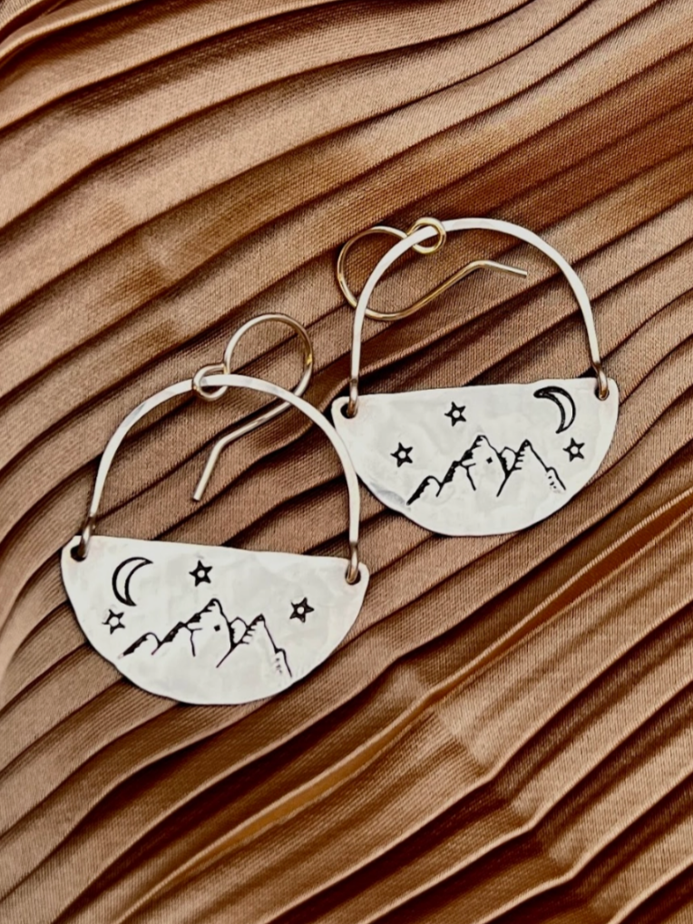 •ROCKY MOUNTAIN• silver dangle earrings