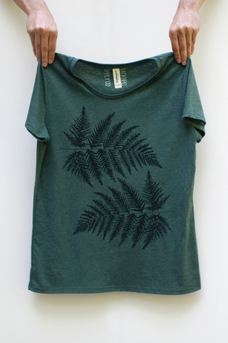 •FOREST FERNS• cotton blend classic tee