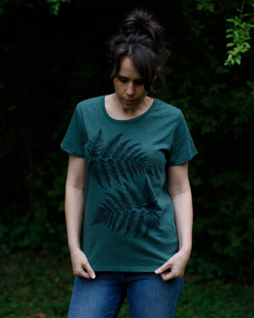 •FOREST FERNS• cotton blend classic tee