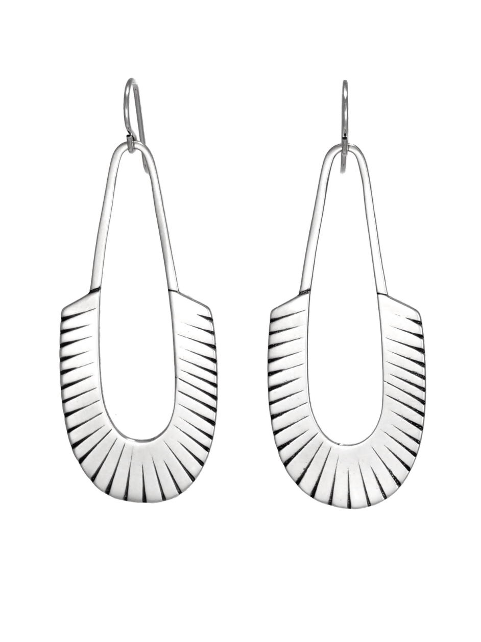 •ADELE• silver dangle earrings